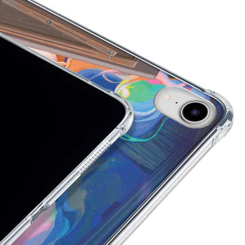 Rainbow Anime Artist Painter by Ivy Dolamore iPad 11th Gen (2025) Clear Case