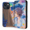 Rainbow Anime Artist Painter by Ivy Dolamore iPhone 14 Folio Case