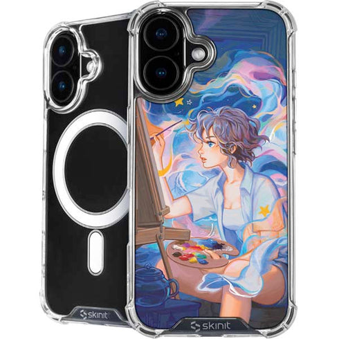 Rainbow Anime Artist Painter by Ivy Dolamore iPhone 16 MagSafe Case