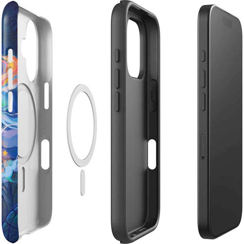 Rainbow Anime Artist Painter by Ivy Dolamore iPhone 16 Magsafe Impact Case