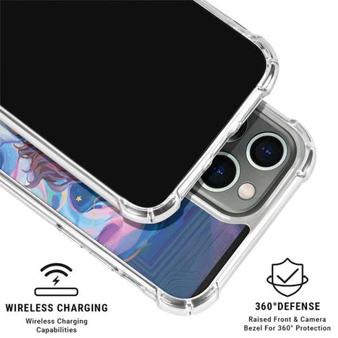 Rainbow Anime Artist Painter by Ivy Dolamore iPhone 16 Pro Clear Case