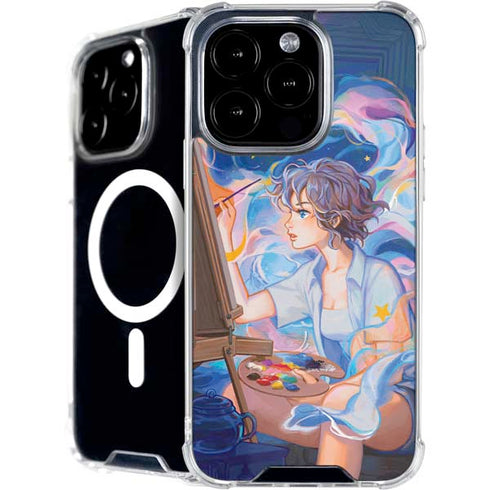 Rainbow Anime Artist Painter by Ivy Dolamore iPhone 16 Pro MagSafe Case