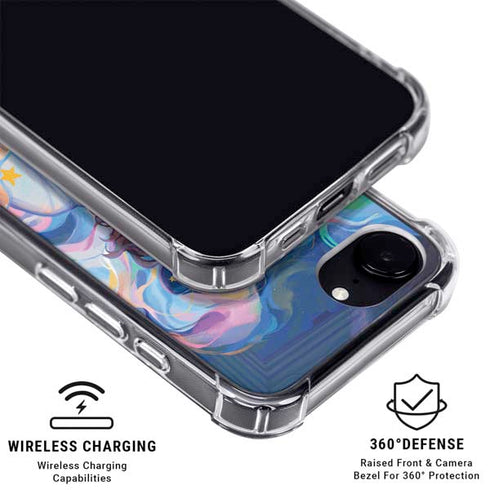 Rainbow Anime Artist Painter by Ivy Dolamore iPhone 16e MagSafe Case