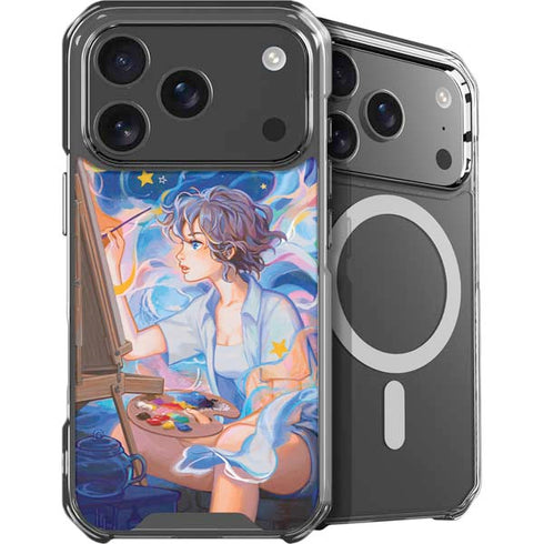 Rainbow Anime Artist Painter by Ivy Dolamore iPhone 18 Pro MagSafe Case