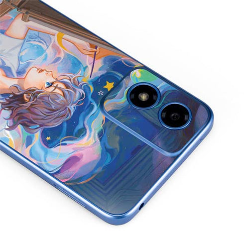 Rainbow Anime Artist Painter by Ivy Dolamore Moto G Play 4G (2024) Skin