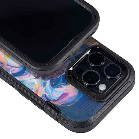 Rainbow Anime Artist Painter by Ivy Dolamore Otterbox Defender iPhone Skin