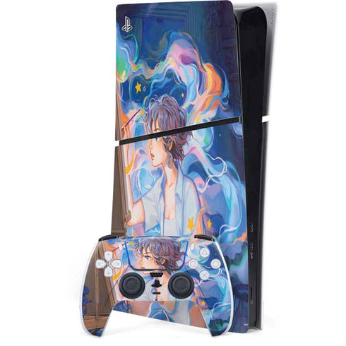 Rainbow Anime Artist Painter by Ivy Dolamore PlayStation PS5 Skins