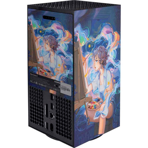 Rainbow Anime Artist Painter by Ivy Dolamore Xbox Series X Bundle Skin