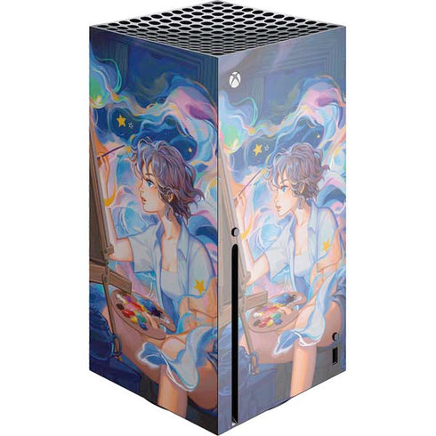 Rainbow Anime Artist Painter by Ivy Dolamore Xbox Series X Skins