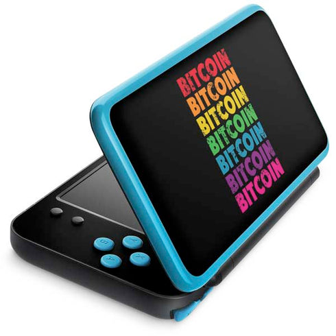 Rainbow Bitcoin Nintendo Skins