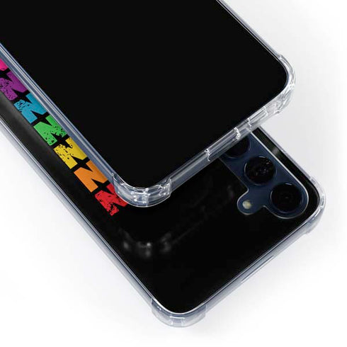 Rainbow Bitcoin Galaxy A55 5G Clear Case