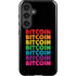 Rainbow Bitcoin Galaxy S25 Impact Case