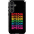 Rainbow Bitcoin Galaxy S25 Plus Impact Case