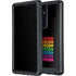 Rainbow Bitcoin Galaxy S24 Ultra Waterproof Case