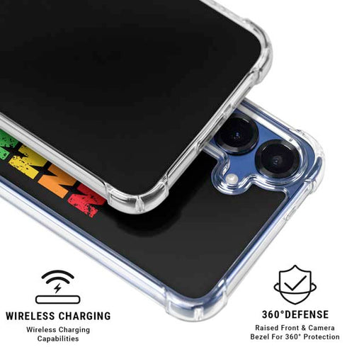 Rainbow Bitcoin Galaxy S25 Plus Clear Case