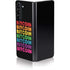 Rainbow Bitcoin Galaxy Z Fold5 5G Skin