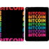 Rainbow Bitcoin iPad Skins