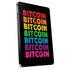 Rainbow Bitcoin Apple iPad Skin