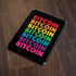Rainbow Bitcoin Apple iPad Skin