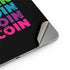 Rainbow Bitcoin Apple iPad Air Skin