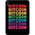 Rainbow Bitcoin Apple iPad Mini Skin