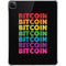 Rainbow Bitcoin iPad Pro 11in (2024) Clear Case