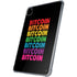 Rainbow Bitcoin iPad Pro 11in (2024) Clear Case