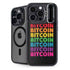 Rainbow Bitcoin iPhone 14 Pro Max Kickstand Case