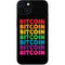 Rainbow Bitcoin iPhone Skins