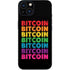 Rainbow Bitcoin iPhone Skins
