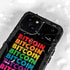 Rainbow Bitcoin iPhone 15 Plus Waterproof Case