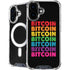 Rainbow Bitcoin iPhone 16 MagSafe Case