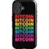 Rainbow Bitcoin iPhone 16 Plus Magsafe Impact Case