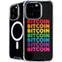 Rainbow Bitcoin iPhone 16 Pro MagSafe Case