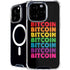 Rainbow Bitcoin iPhone 16 Pro Max MagSafe Case