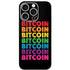 Rainbow Bitcoin iPhone 16 Pro Skin
