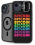 Rainbow Bitcoin iPhone 16e Kickstand Case