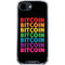 Rainbow Bitcoin iPhone 16e Clear Case