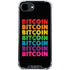 Rainbow Bitcoin iPhone 16e Clear Case