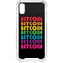 Rainbow Bitcoin iPhone XS Clear Case