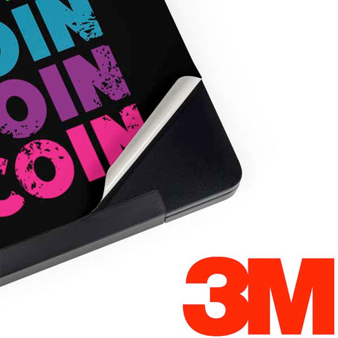 Rainbow Bitcoin Dell Latitude Skin