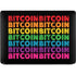 Rainbow Bitcoin Apple MacBook Air Skin