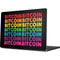 Rainbow Bitcoin Apple MacBook Pro 14-inch Skin