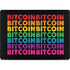 Rainbow Bitcoin Apple MacBook Pro 14-inch Skin