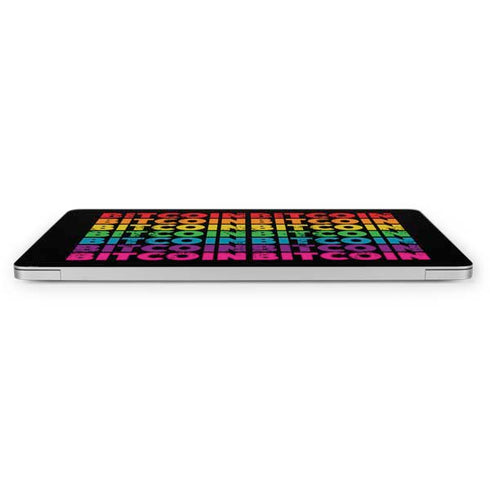 Rainbow Bitcoin Apple MacBook Pro 16-inch Skin