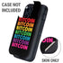 Rainbow Bitcoin Otterbox Defender iPhone Skin