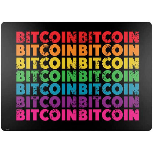 Rainbow Bitcoin Surface Laptop 7 13.8in Skin