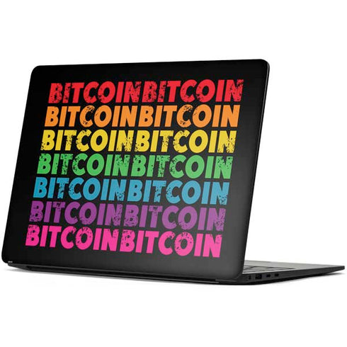 Rainbow Bitcoin Surface Laptop 7 15in Skin
