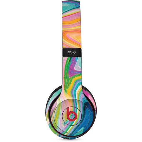 Rainbow Marble by Etta Vee Beats Solo 2 Wireless Skin