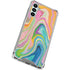 Rainbow Marble by Etta Vee Gabb Phone 4 Clear Case